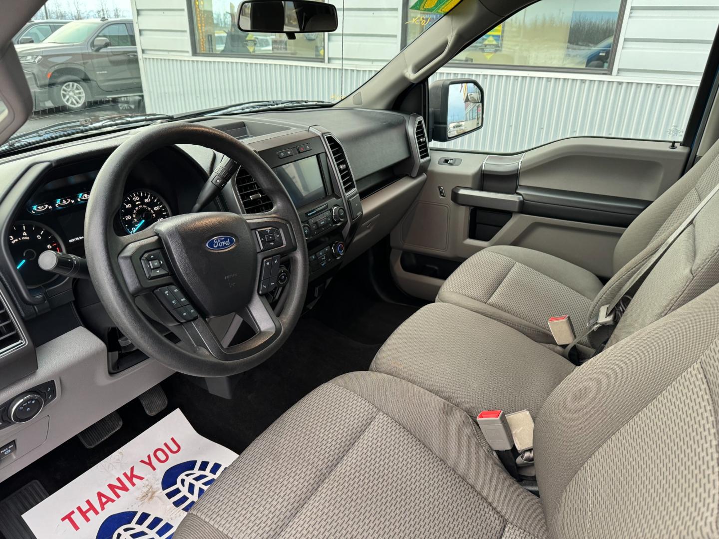 2019 Blue /Gray Ford F-150 XLT (1FTFW1E53KF) with an 5.0 XLT engine, 10-Speed Automatic transmission, located at 1960 Industrial Drive, Wasilla, 99654, (907) 274-2277, 61.573475, -149.400146 - Photo#12